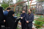 ادای احترام خبرنگاران شیراز به مقام شامخ شهدا