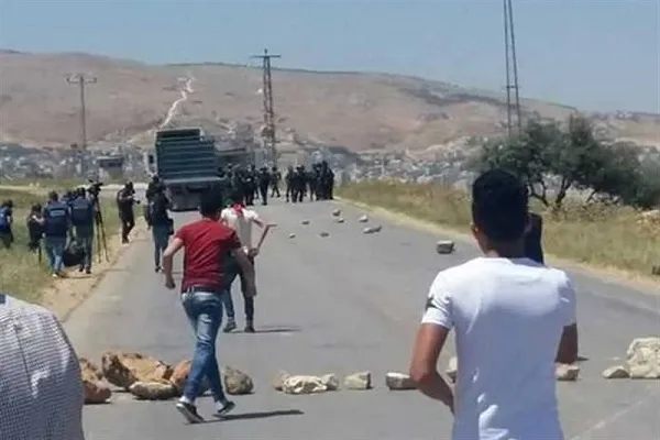 شهادت یک فلسطینی در نابلس
