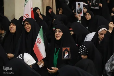 بزرگداشت چهلمین روز شهادت رهبر شهید در حرم حضرت معصومه (س)
