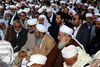 تشییع و نماز بر پیکر مولوی برفی در خراسان جنوبی