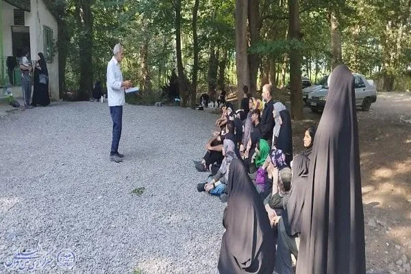 کارگاه آموزشی تئاتر در امامزاده عبدالله آمل