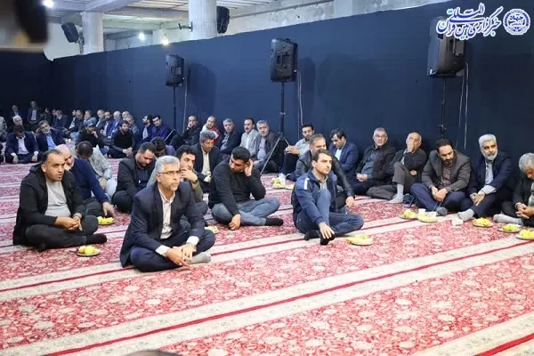 آیین تجلیل از خادمان حسینی موکب باب المراد شهرستان محمودآباد