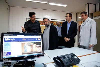 بازدید مصطفی بروجردی سفیر جمهوری اسلامی ایران در تونس از خبرگزاری ایکنا