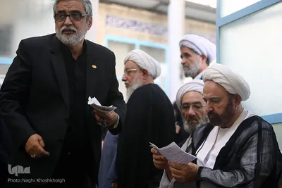 مراسم ترحیم همسر مرجع عالیقدر حضرت آیت الله غروی علیاری