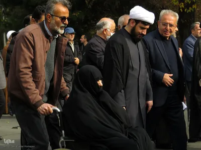 تشییع پیکر مرحوم عبدالجواد عبداللهی در اصفهان