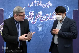 چهره های حاضر در مراسم هفدهمین سالروز تأسیس خبرگزاری بین المللی قرآن (ایکنا)