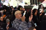 قرائت دعای عرفه در باغ رضوان اصفهان