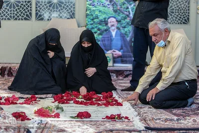 مراسم چهلمین روز درگذشت سید محمود دعایی