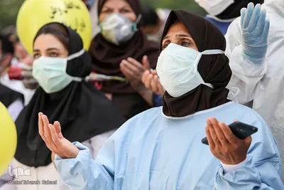 تجلیل از مدافعان سلامت و کادر درمانی بیمارستان مسیح دانشوری