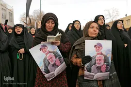 اجتماع من سلیمانی هستم مردم شهیدپرور قزوین