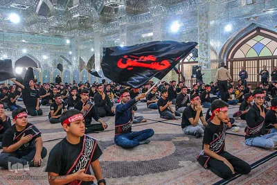 عزاداری اهلی من العسلدر حرم سید علاءالدین
