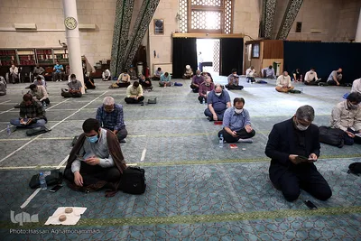 مراسم معنوی قرائت دعای «عرفه» در دانشگاه تهران