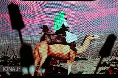 موکب «روضه تصویری خیمه‌گاه بهشت» در اردبیل