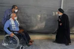 آیین غبار روبی مزار شهدای بیرجند