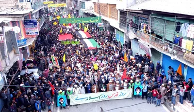 Tausende Muslime begehen den internationalen Al-Quds-Tag in Kargil