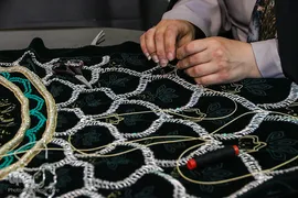کارگاه تولید پوش سنگ ‌مضجع مطهر امام رضا(ع)