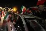تجمع شبانه مردم شیراز در سوگ رهبر شهید