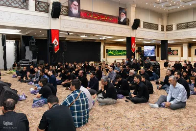 مراسم عزاداری حسینی در حسینیه همدانیان اصفهان