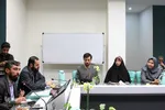 نشست خبری رمضانی دبیر کل نهاد کتابخانه‌های عمومی کشور در یزد‎‎