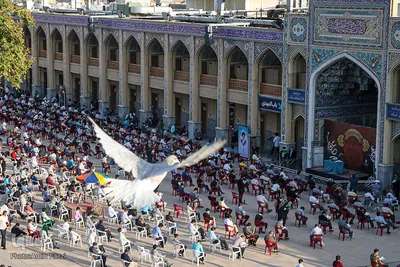 دعای عرفه در حرم مطهر شاهچراغ(ع) شیراز