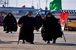 İmam Hüseyn (ə) Ərbəininin ahıl zəvvarları- FOTO