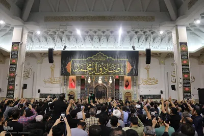 چهارپایه‌خوانی به مناسبت شهادت امام جعفر صادق(ع)