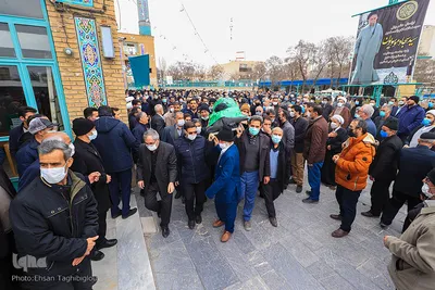 تشییع پیکر امام جمعه موقت زنجان‎‎
