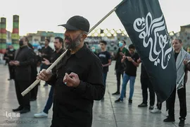 آیین پیاده‌روی جاماندگان اربعین حسینی در تهران(۲)
