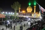 شب عاشورای حسینی در حرم شاهچراغ(ع)