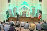 مراسم شب ولادت امام موسی کاظم(ع) در حرم مطهر