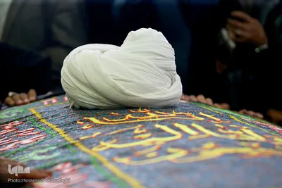 ⁨تشییع پیکر پاک آیت الله محقق کابلی در قم⁩