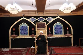 سخنرانی  حجت الاسلام و المسلمین مهدی حسن آبادی در مراسم عزاداری روز هشتم محرم حسینیه «ثارالله» شمیرانات