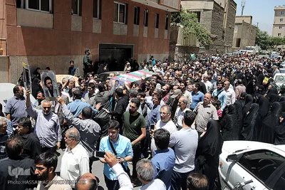 مراسم تشییع پیکر پاک مجاهد جانباز شهید حجت الاسلام سید «مهدی تقوی» از شهدای جنایت تروریستی مجلس 