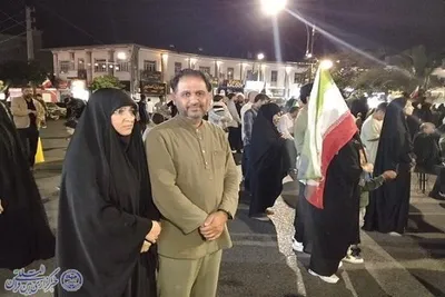 هفتاد و چهارمین اجتماع شبانه بابلسر در میدان شهدا