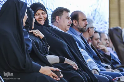 صبحگاه مشترک آتش‌نشانان شيراز در حرم شاهچراغ(ع)