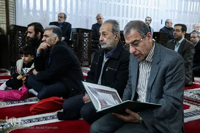 مراسم ترحیم والده مکرم رئیس شبکه قرآن سیما