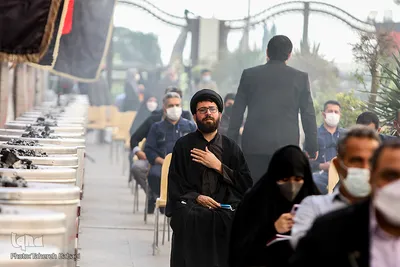 مراسم افتتاح بزرگترین موکب و خوان احسان حسینی