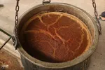 طبخ و توزیع آش گندم در یزد‎