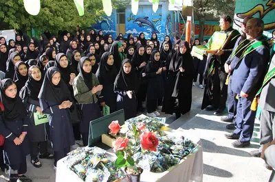 زنگ مهر رضوی در مدارس همدان‎