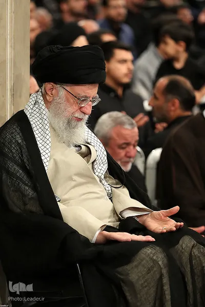 مراسم سوگواری سالروز شهادت امام علی(ع) در حضور رهبر معظم انقلاب