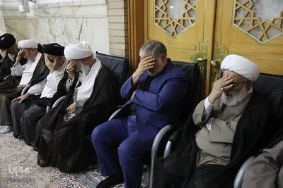 مجلس ترحیم آیت الله فیاض و گرامیداشت شهدای جنگ ۱۲ روزه در حرم بانوی کرامت