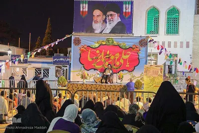 جشن میلاد امام رضا(ع) در سید علاءالدین حسین(ع) شیراز