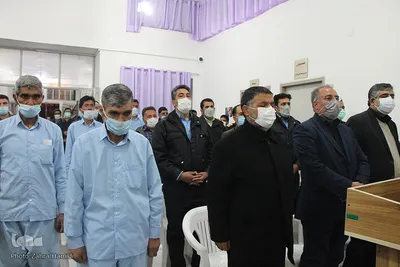 استقبال از شهید گمنام و پخت غذای نذری به همت مرکز نیکوکاری رسانه یاران خراسان‌جنوبی