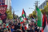 راهپیمایی مردمی حمایت از کودکان و زنان مظلوم غزه در چهارمحال و بختیاری