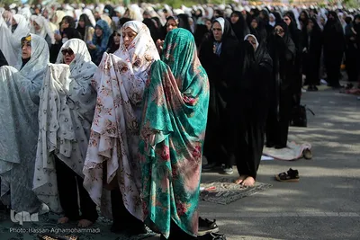 نماز عید سعید فطر در جوار حرم مطهر حضرت عبدالعظیم حسنی علیه‌السلام