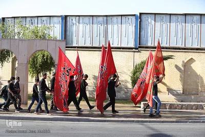 پیاده روی و عزاداری جاماندگان اربعین حسینی - شیراز