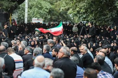 مراسم عزاداری و تجدید بیعت با شهدای حمله تروریستی رژیم صهیونیستی به نارمک