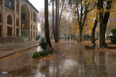 نغمه باران در اصفهان