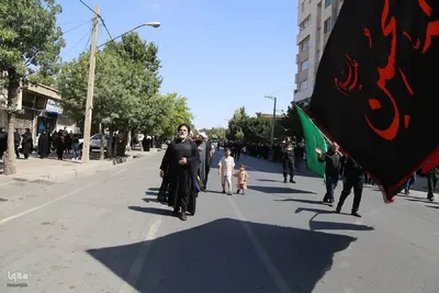 عزاداری جاماندگان اربعین در سلماس‎