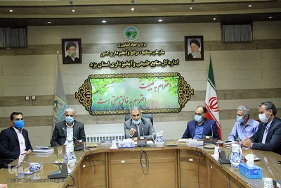 نشست خبری محمد رضا آخوندی مدیرکل منابع طبیعی استان یزد